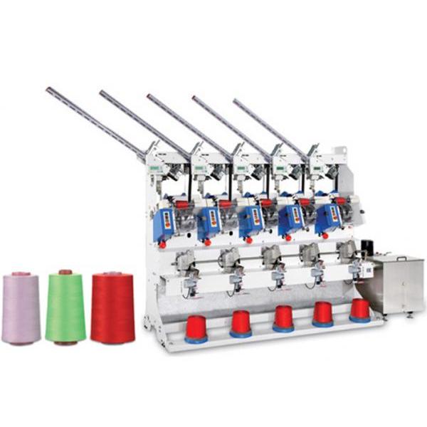 Automatic Sewing Thread Cross Cone Winder(5 Spindles) (for cone - s.p. yarn)